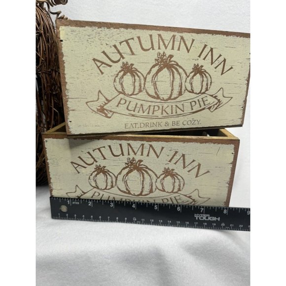 Fall Decorations Lot Fall Autumn Thanksgiving Farmhouse Rustic - Picture 4 of 6